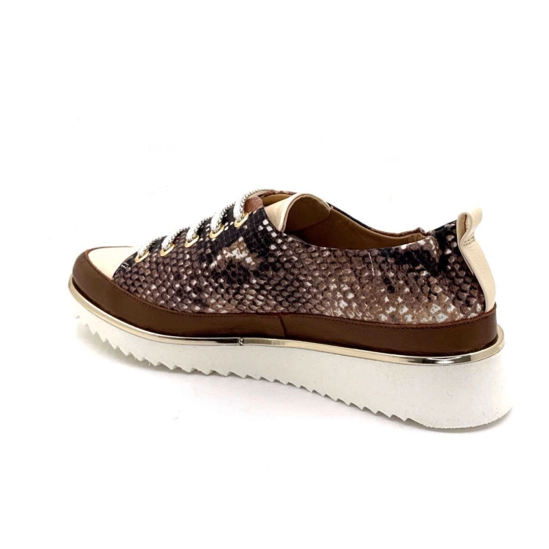 8010 pitone Ivoire Chaussures