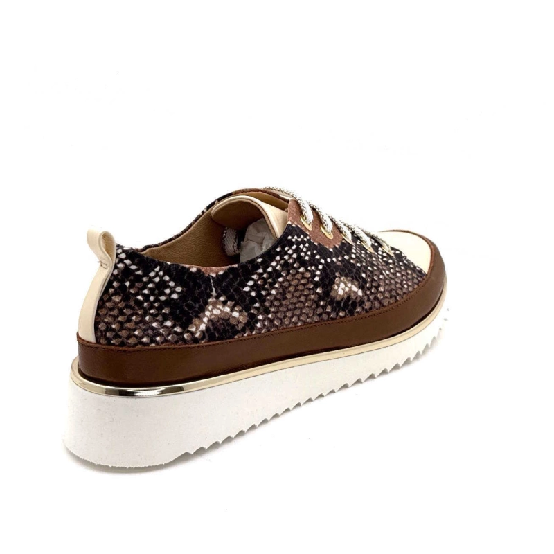 8010 pitone Ivoire Chaussures