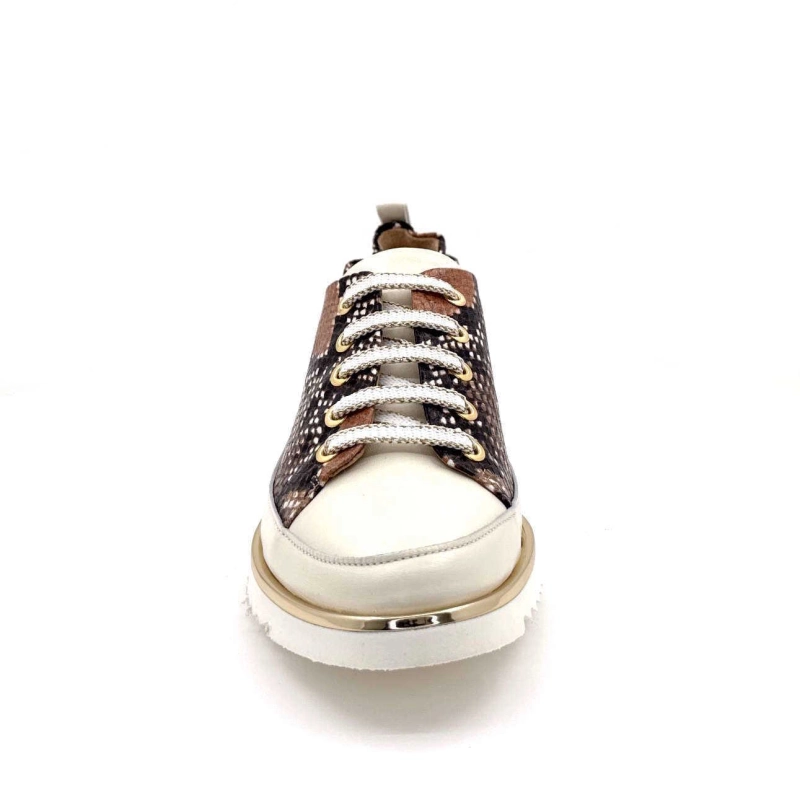 8010 pitone Ivoire Chaussures