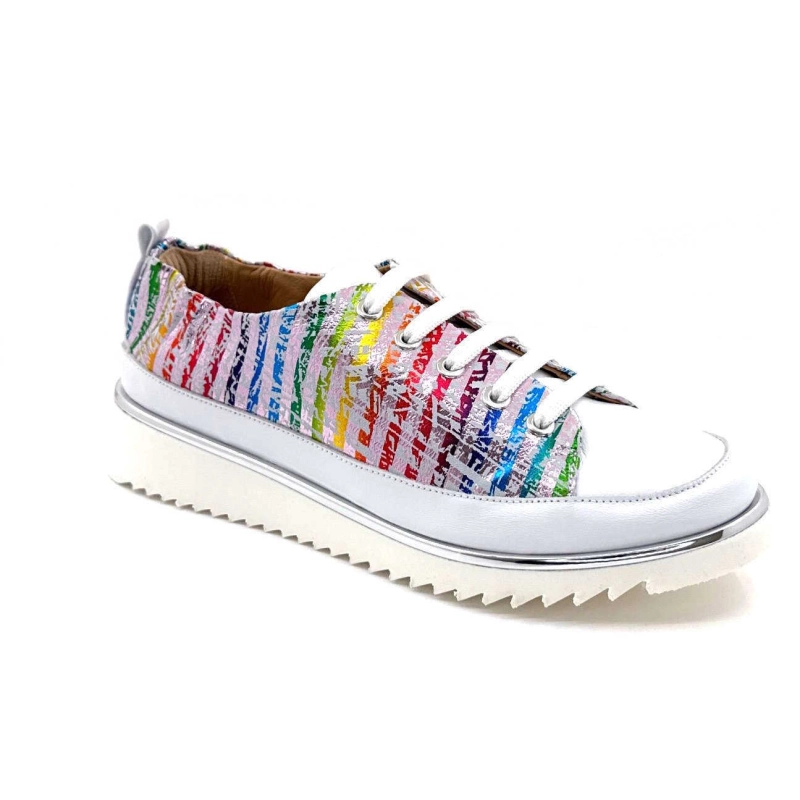 8010 imprime 11 Ivoire Chaussures