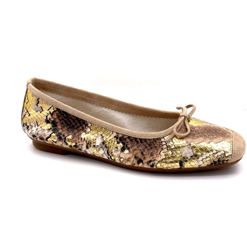 harmony python metal Ivoire Chaussures