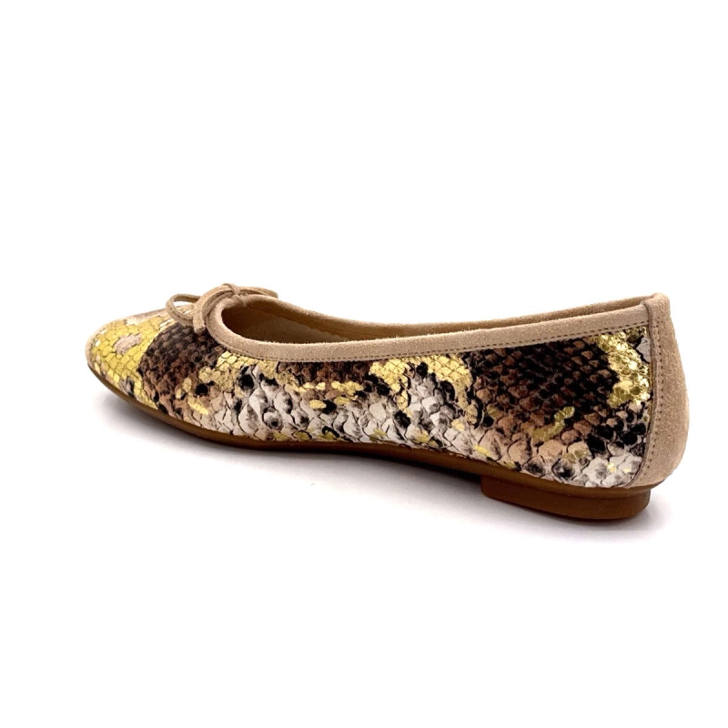 harmony python metal Ivoire Chaussures