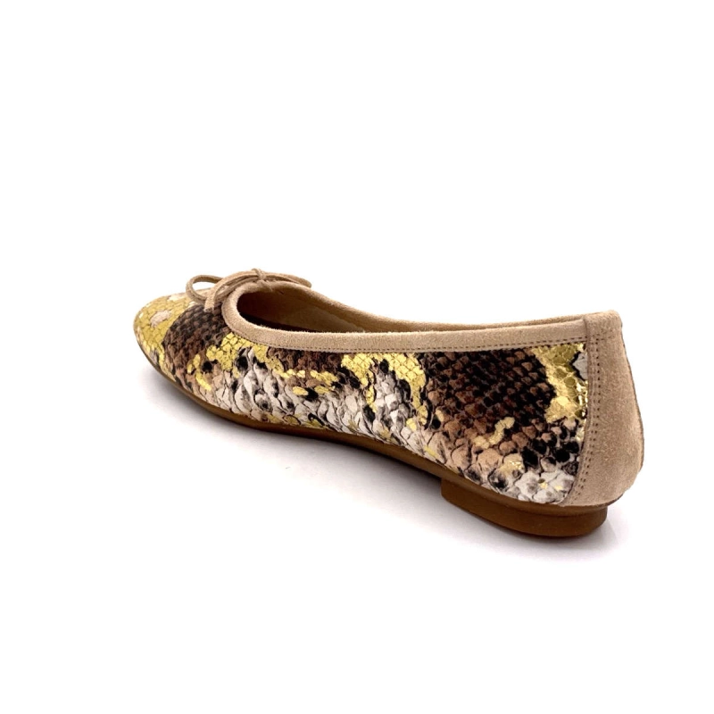 harmony python metal Ivoire Chaussures