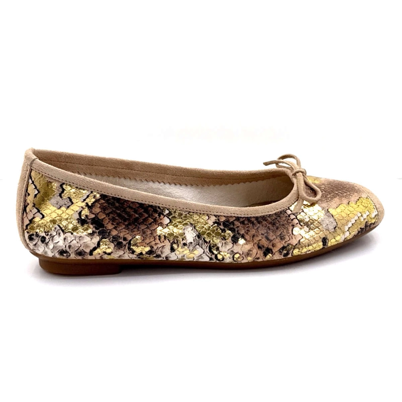 harmony python metal Ivoire Chaussures