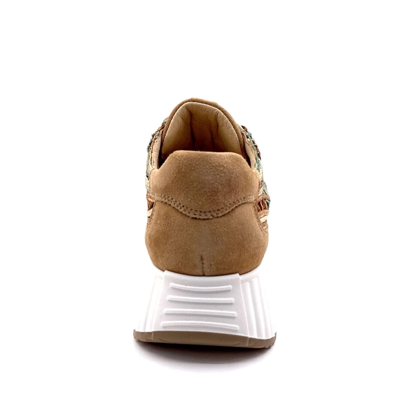 Softwaves 8.95.01/016 Raffia Marron Beige Vert 8.95.01 / 016 - RAFFIA MULTI NOI Printemps Eté 2025