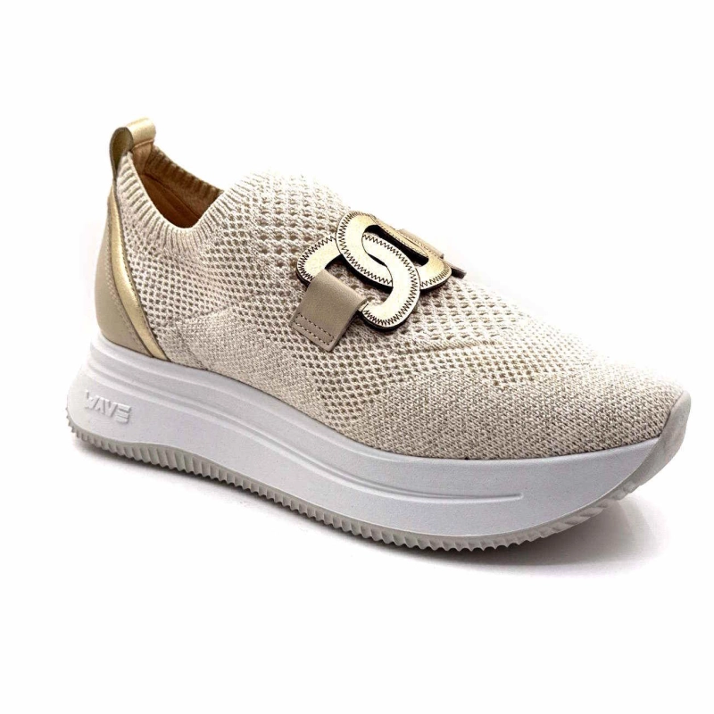 Softwaves 9.13.03/001 Textile Blanc Cassé Paillette 9.13.03 / 001 - MAGLIA SAND - PO Printemps Eté 2025