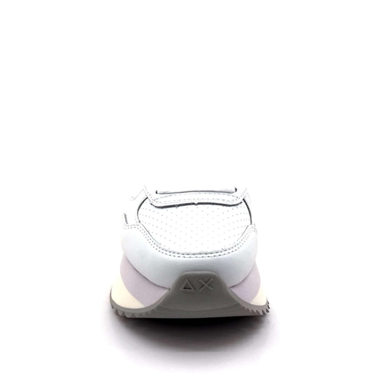 Sun68 Z35208 Big Ally Cuir Blanc Z35208 BIG ALLY - LEATHER - 01 B Printemps Eté 2025