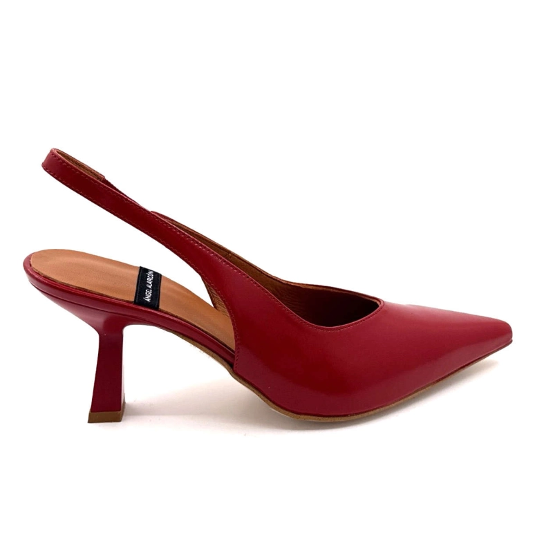 Angel Alarcon 25066 Cuir Glacé Rouge 25066-458E - EGIDIO - ROUGE Printemps Eté 2025