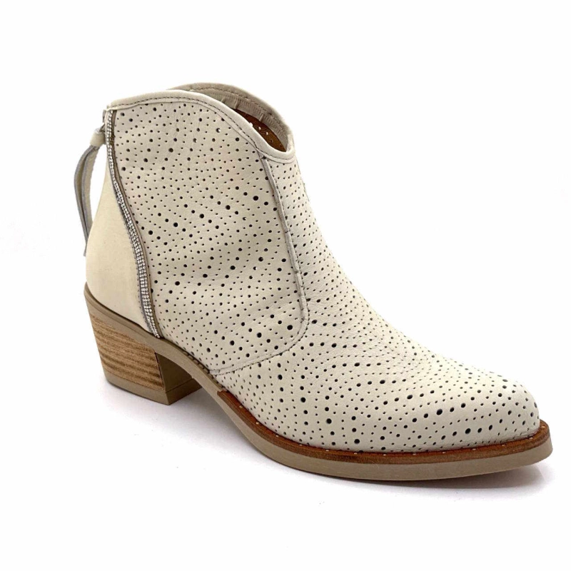 MKD Aki Cuir Blanc Cassé AKI - COMBI 2 - ATENEA POLAR Printemps Eté 2025