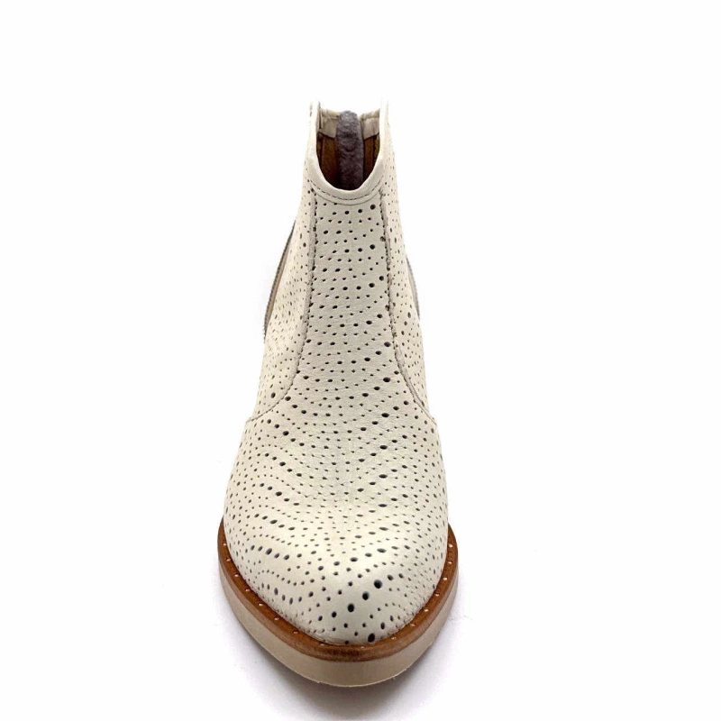 MKD Aki Cuir Blanc Cassé AKI - COMBI 2 - ATENEA POLAR Printemps Eté 2025