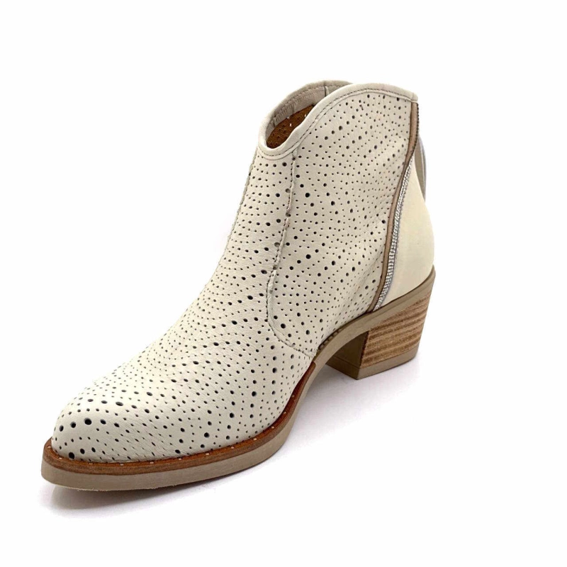 MKD Aki Cuir Blanc Cassé AKI - COMBI 2 - ATENEA POLAR Printemps Eté 2025