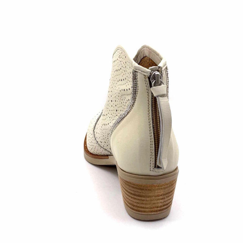 MKD Aki Cuir Blanc Cassé AKI - COMBI 2 - ATENEA POLAR Printemps Eté 2025