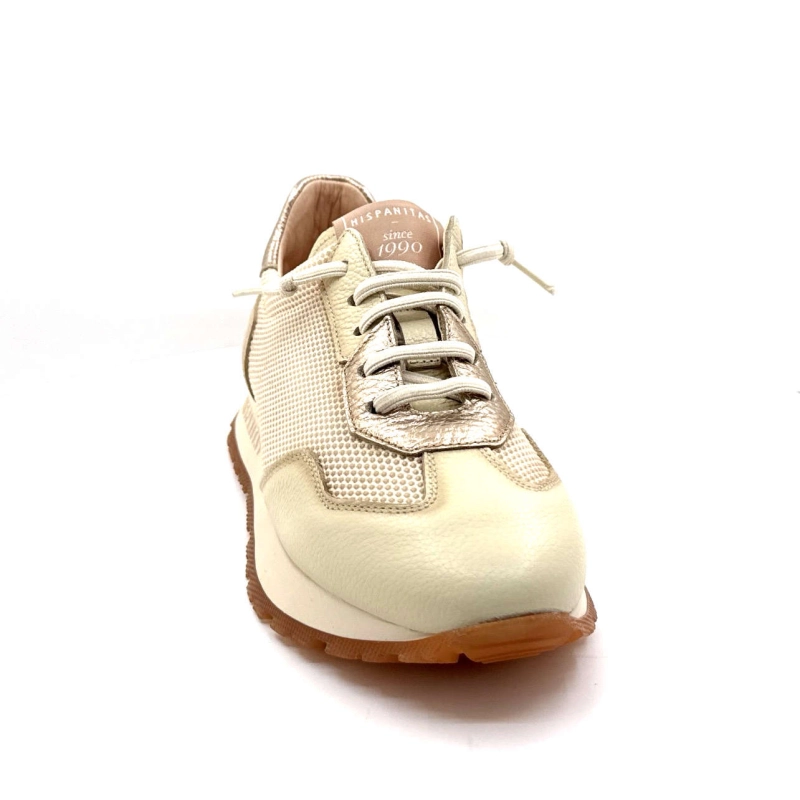 Hispanitas Chv 253869 Cuir Crème CHV 253869 - CERVO V25 LATTE - M Printemps Eté 2025