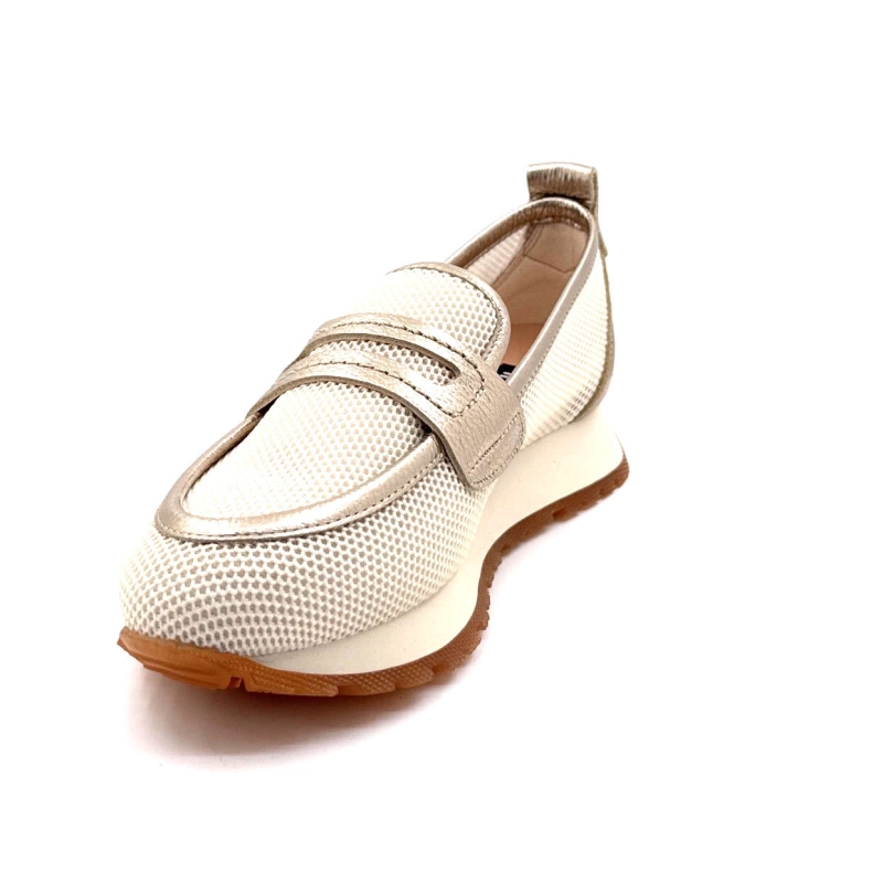 Hispanitas Hv 254043 Textile Crème Or HV 254043 - MELBOURNE V25 LATTE Printemps Eté 2025