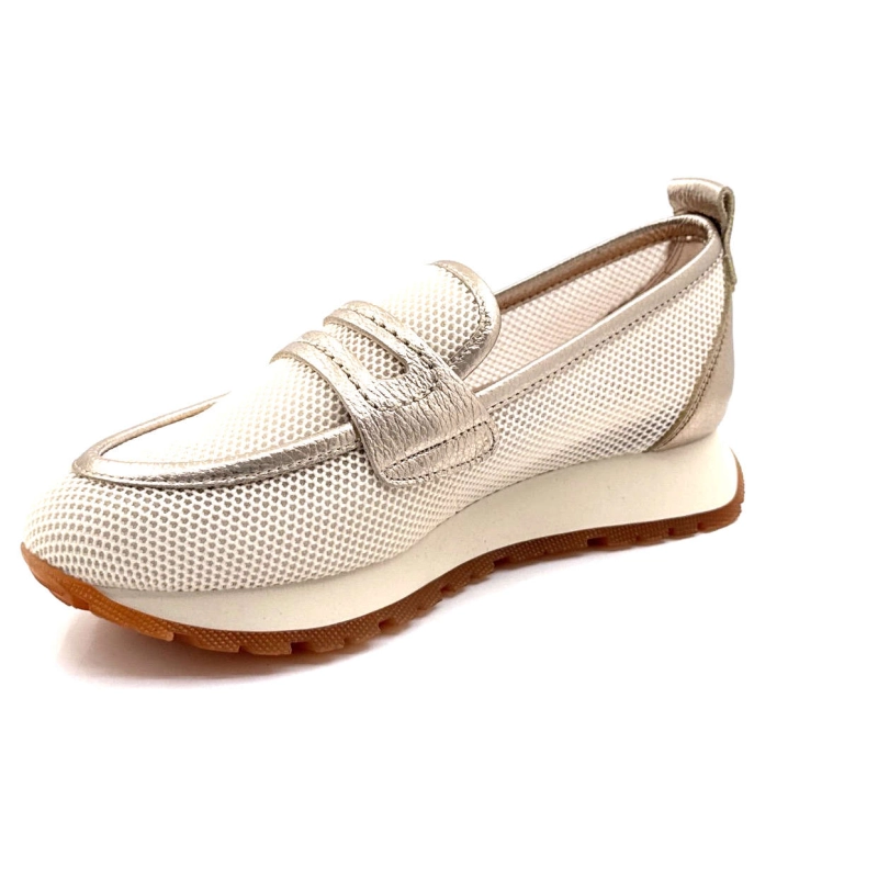 Hispanitas Hv 254043 Textile Crème Or HV 254043 - MELBOURNE V25 LATTE Printemps Eté 2025