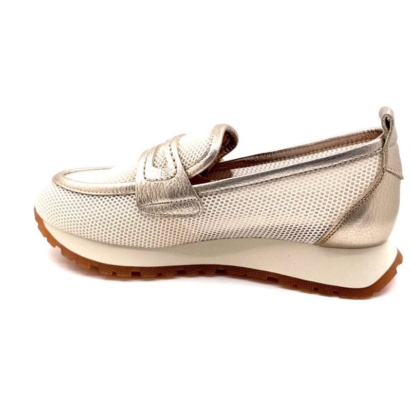 Hispanitas Hv 254043 Textile Crème Or HV 254043 - MELBOURNE V25 LATTE Printemps Eté 2025