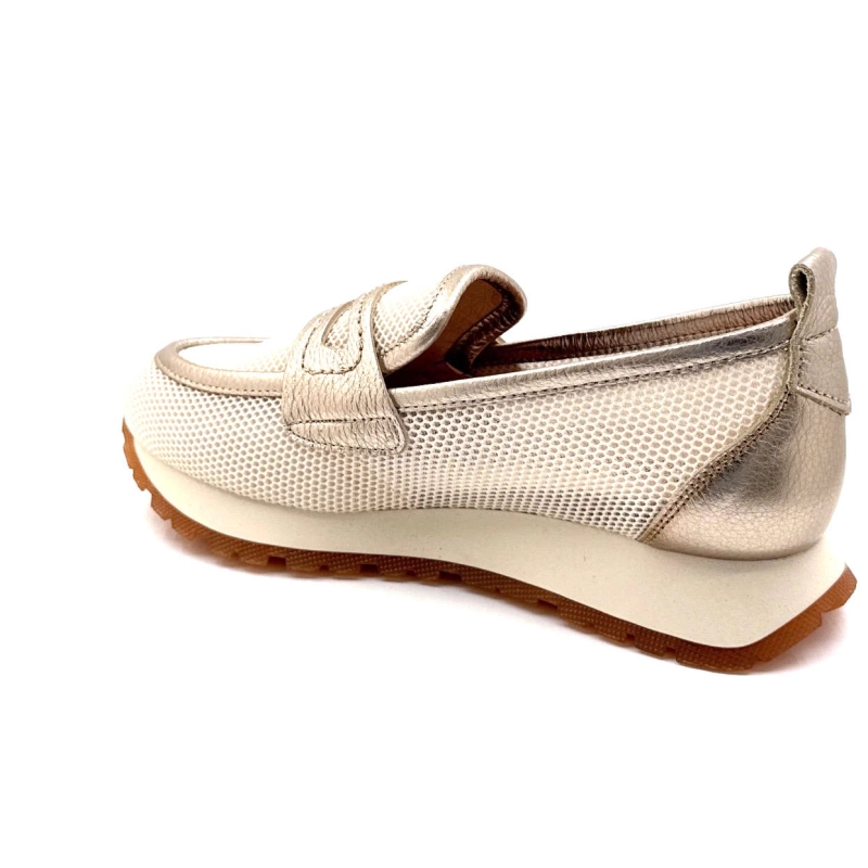 Hispanitas Hv 254043 Textile Crème Or HV 254043 - MELBOURNE V25 LATTE Printemps Eté 2025