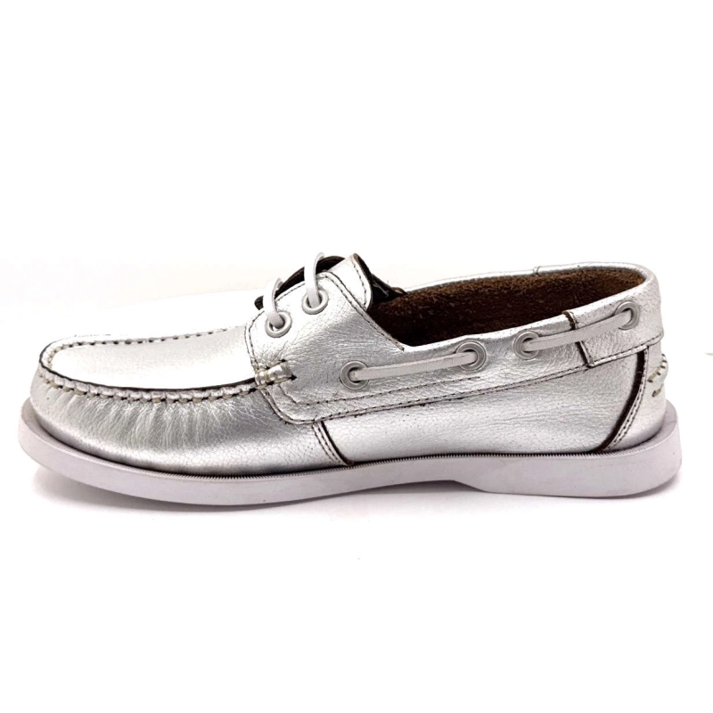 Ivoire Tim005 Cuir Argenté TIM-005 - SILVER NAGO Printemps Eté 2025