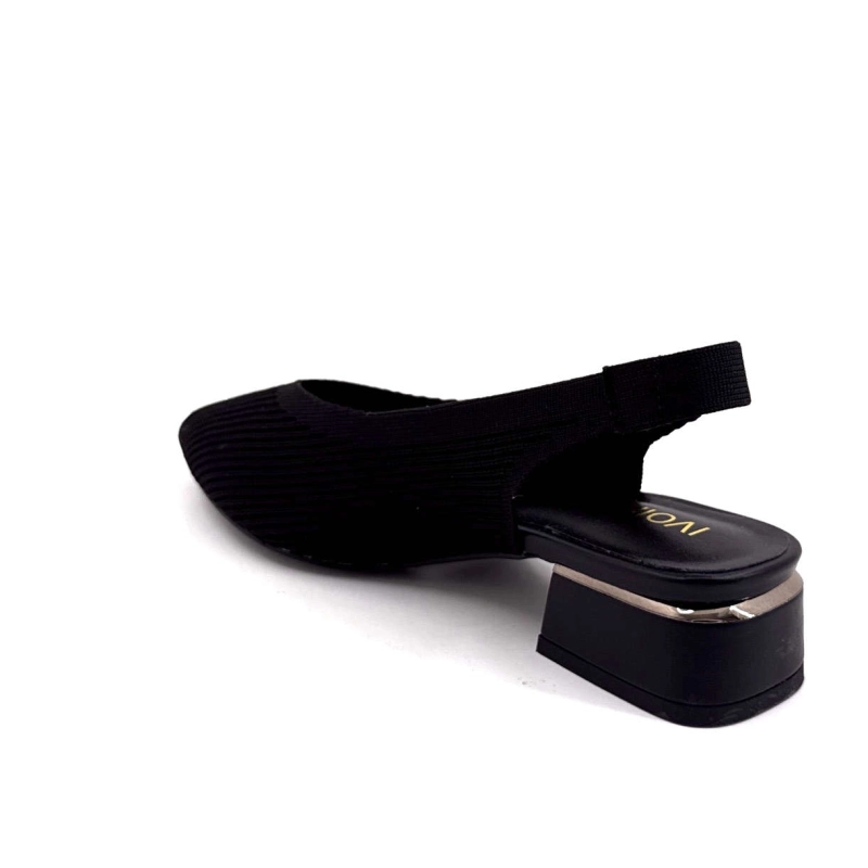 Ivoire 2487-89 Textile Noir 2487-89 - NOIR Printemps Eté 2025