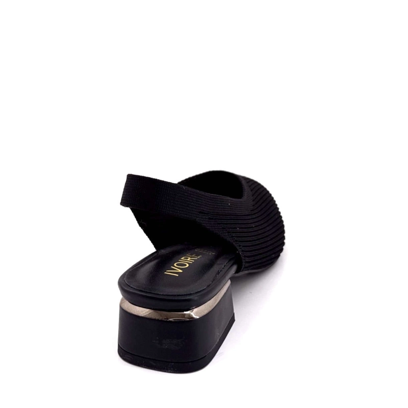 Ivoire 2487-89 Textile Noir 2487-89 - NOIR Printemps Eté 2025