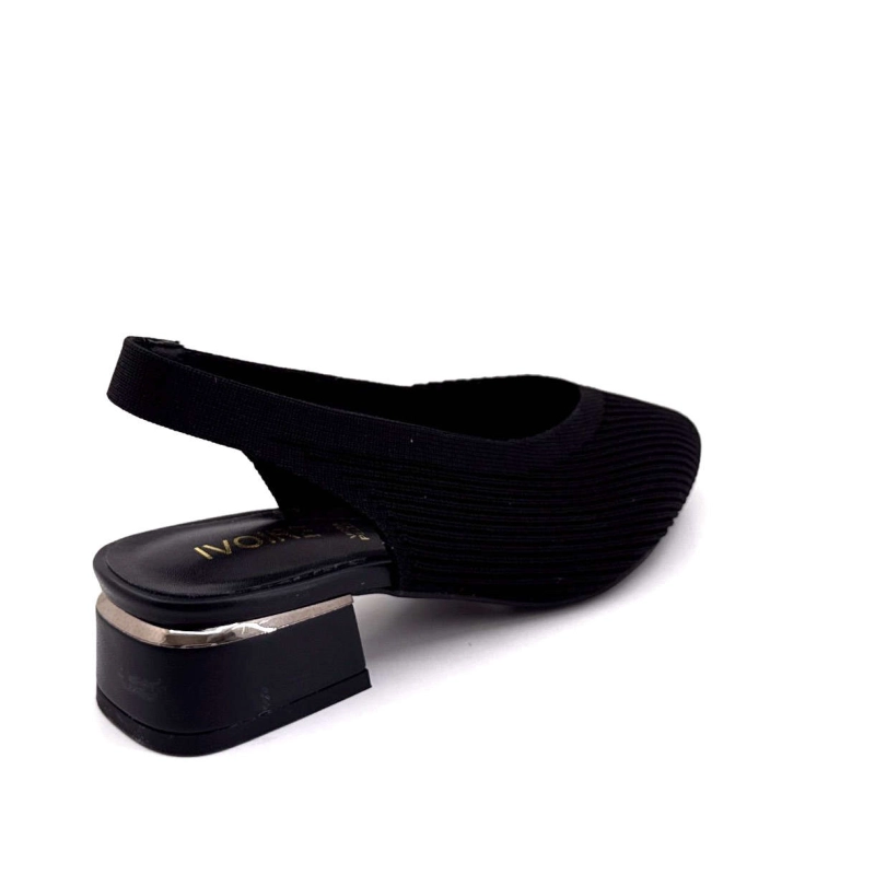 Ivoire 2487-89 Textile Noir 2487-89 - NOIR Printemps Eté 2025