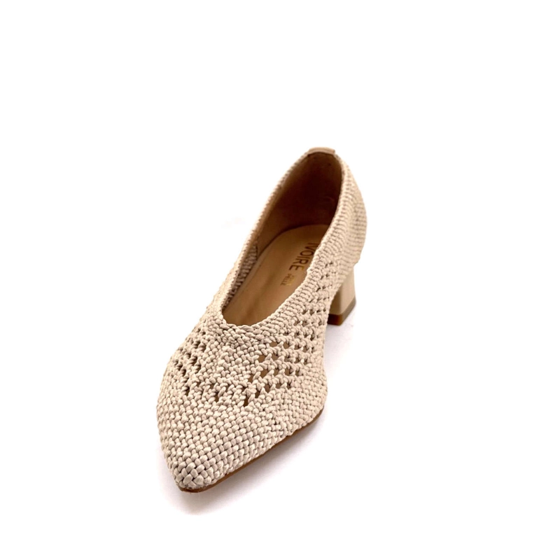 2409-01 Ivoire Chaussures