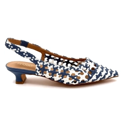 Ivoire Pumps 2354-2509 Blue & White