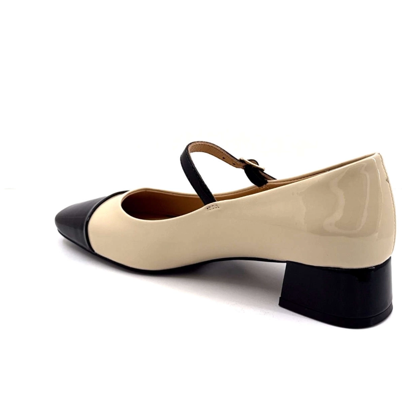 Ivoire 2301 Vernis Beige & Noir HH2301-29 - BEIGE / BLACK Printemps Eté 2025