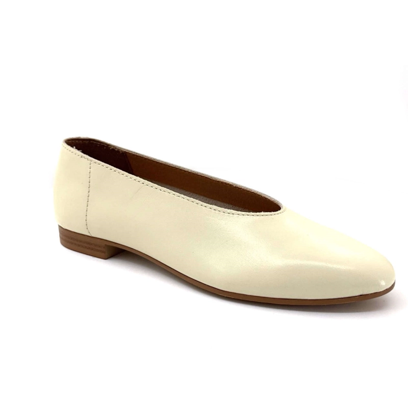 7602 Ivoire Chaussures
