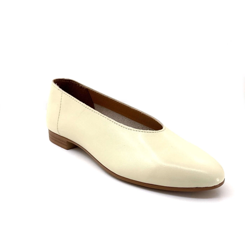 7602 Ivoire Chaussures