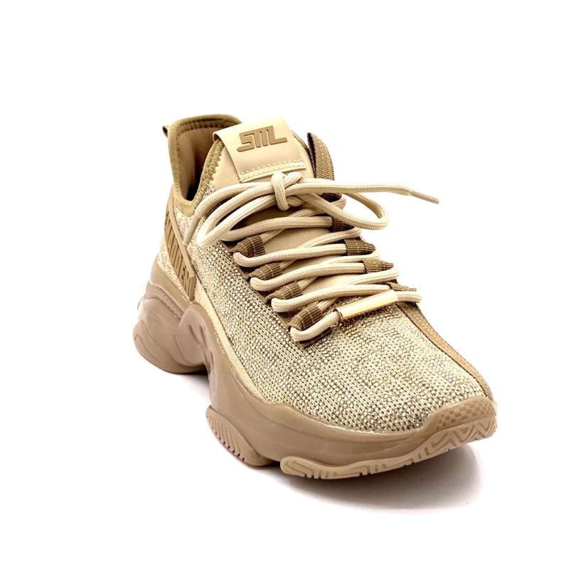 Steve Madden Maxout Textile Bronze Gold MAXOUT - BRONZE GOLD SILVER Printemps Eté 2025