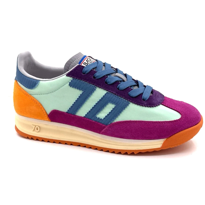 Back 70 Jogger 59 Daim Fushia Orange Textile Bleu Ciel JOGGER 59 - MULTI FUXIA / ORANGE Printemps Eté 2025