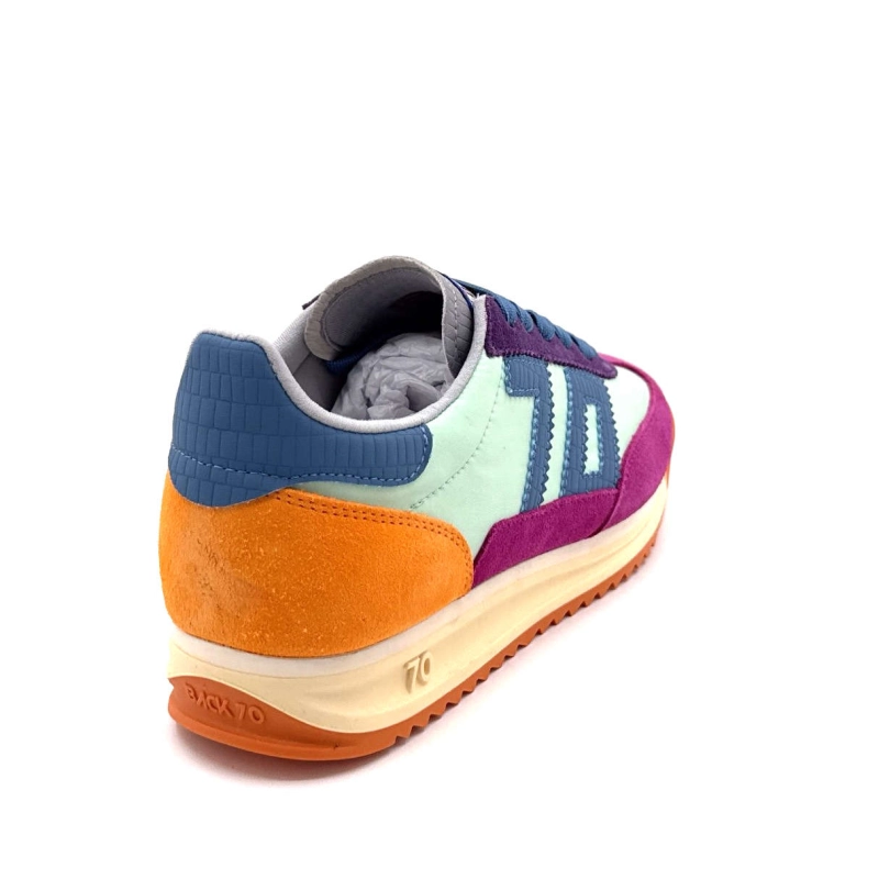 Back 70 Jogger 59 Daim Fushia Orange Textile Bleu Ciel JOGGER 59 - MULTI FUXIA / ORANGE Printemps Eté 2025