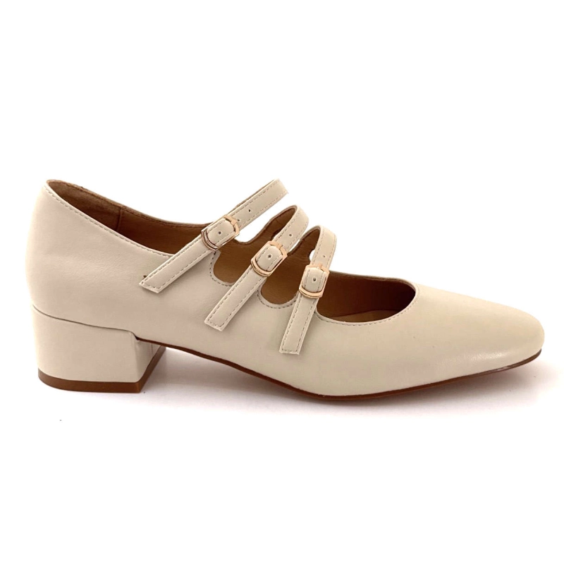 Ivoire 2536 Cuir Off White 2536-01 - OFF WHITE Printemps Eté 2025