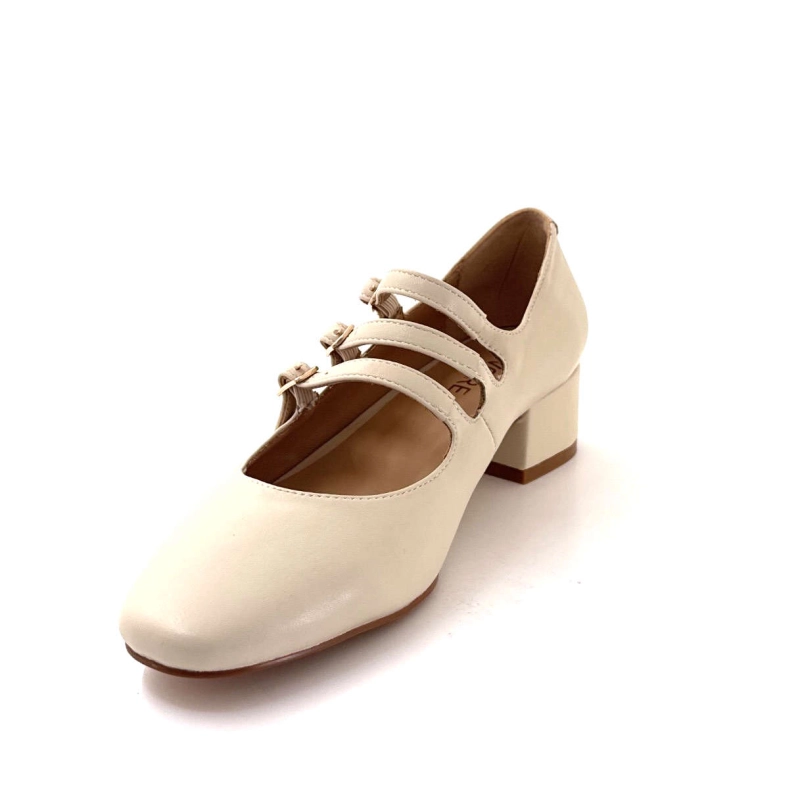 Ivoire 2536 Cuir Off White 2536-01 - OFF WHITE Printemps Eté 2025