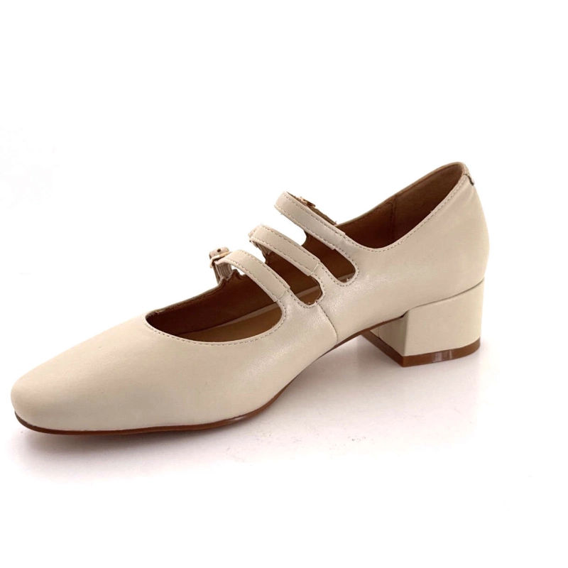 Ivoire 2536 Cuir Off White 2536-01 - OFF WHITE Printemps Eté 2025