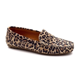 Ivoire 10322 Daim Velour Cuir Léo 10322 VELOUR - LEOPARDO - 4288 B Printemps Eté 2025