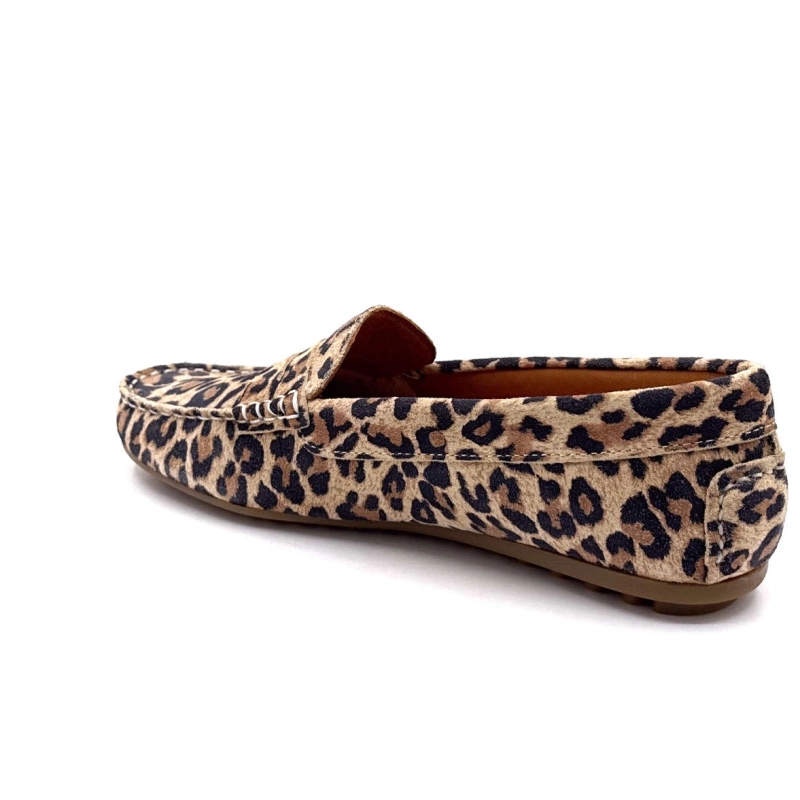 Ivoire 10322 Daim Velour Cuir Léo 10322 VELOUR - LEOPARDO - 4288 B Printemps Eté 2025
