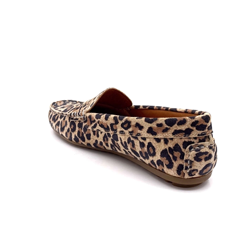 Ivoire 10322 Daim Velour Cuir Léo 10322 VELOUR - LEOPARDO - 4288 B Printemps Eté 2025