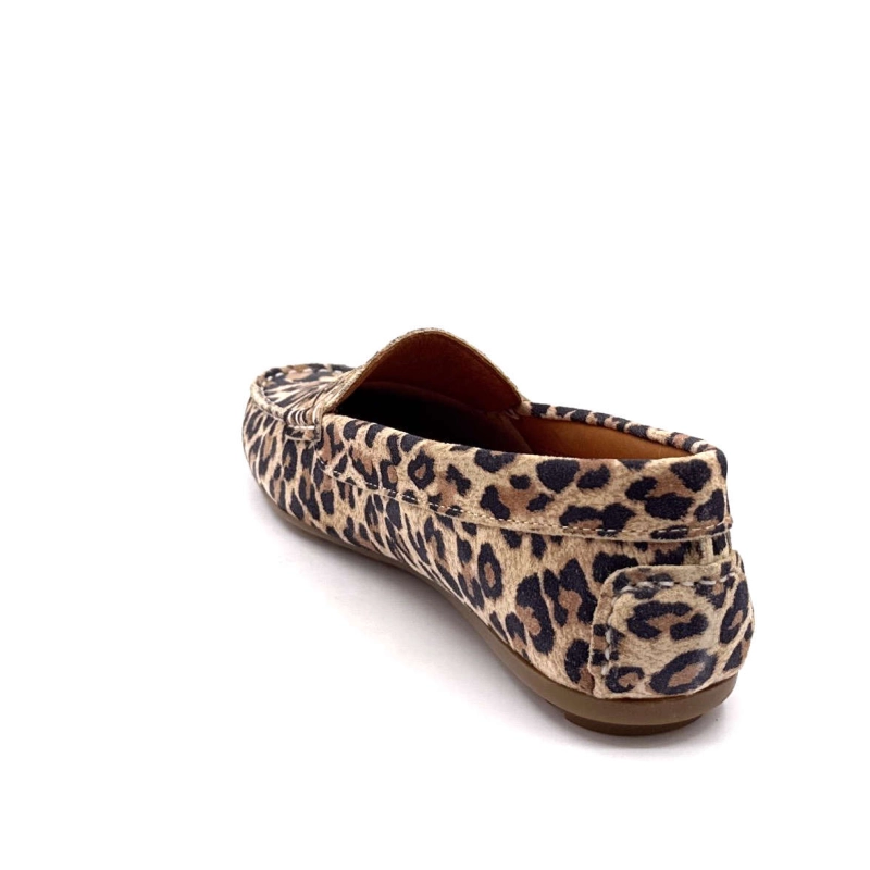 Ivoire 10322 Daim Velour Cuir Léo 10322 VELOUR - LEOPARDO - 4288 B Printemps Eté 2025