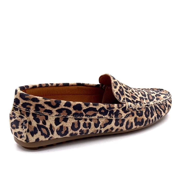 Ivoire 10322 Daim Velour Cuir Léo 10322 VELOUR - LEOPARDO - 4288 B Printemps Eté 2025