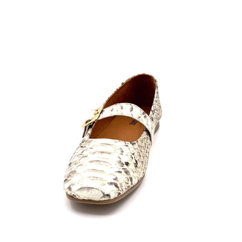 Ivoire 12482 Cuir Pyt Platina 12482 - ANILINA ANACONDA - 8546 Printemps Eté 2025