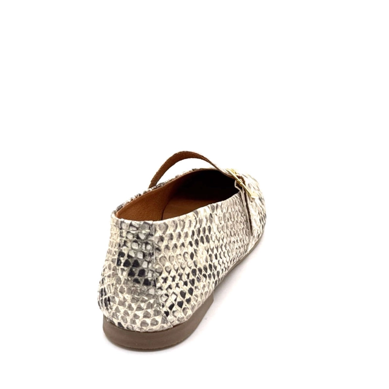 Ivoire 12482 Cuir Pyt Platina 12482 - ANILINA ANACONDA - 8546 Printemps Eté 2025