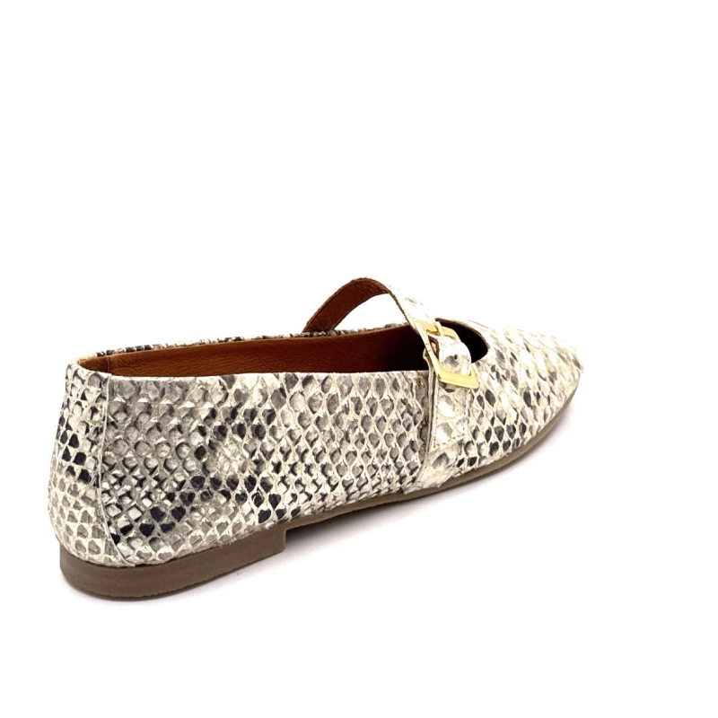 Ivoire 12482 Cuir Pyt Platina 12482 - ANILINA ANACONDA - 8546 Printemps Eté 2025