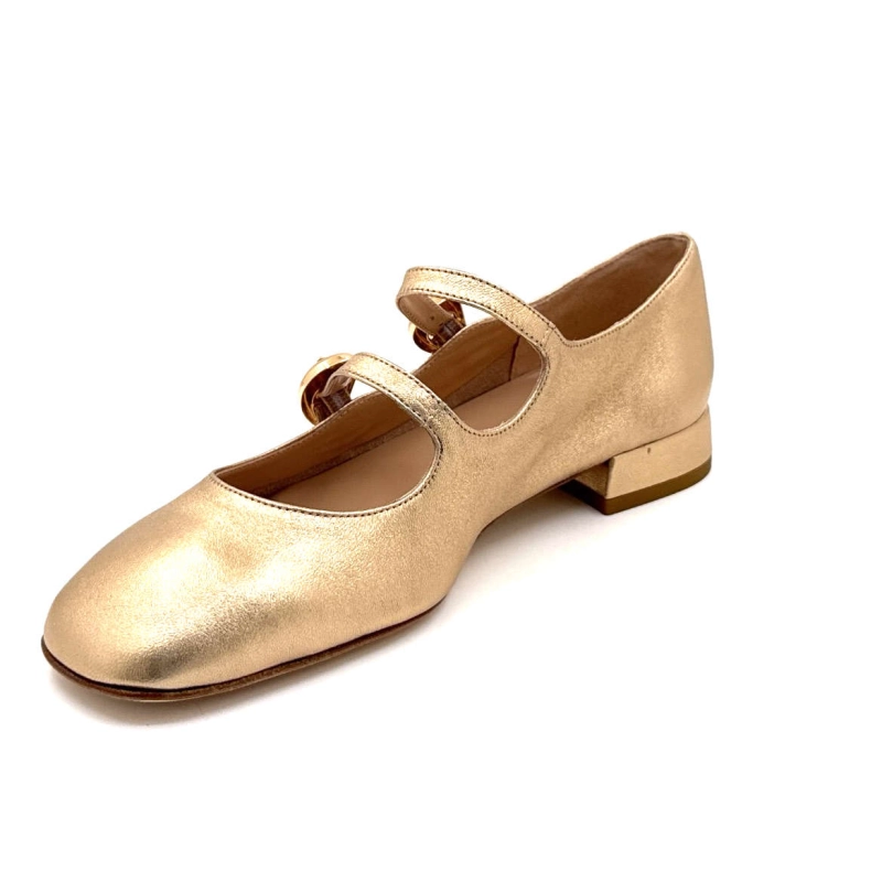 Ivoire D6004 Cuir Métal Oro D6004 SF - BERG WASH ORO Printemps Eté 2025