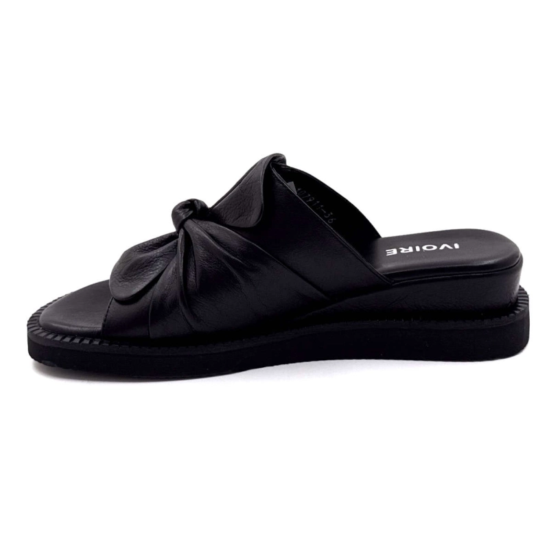 Ivoire 107911 Cuir Noir 107911 / - NOIR Printemps Eté 2025