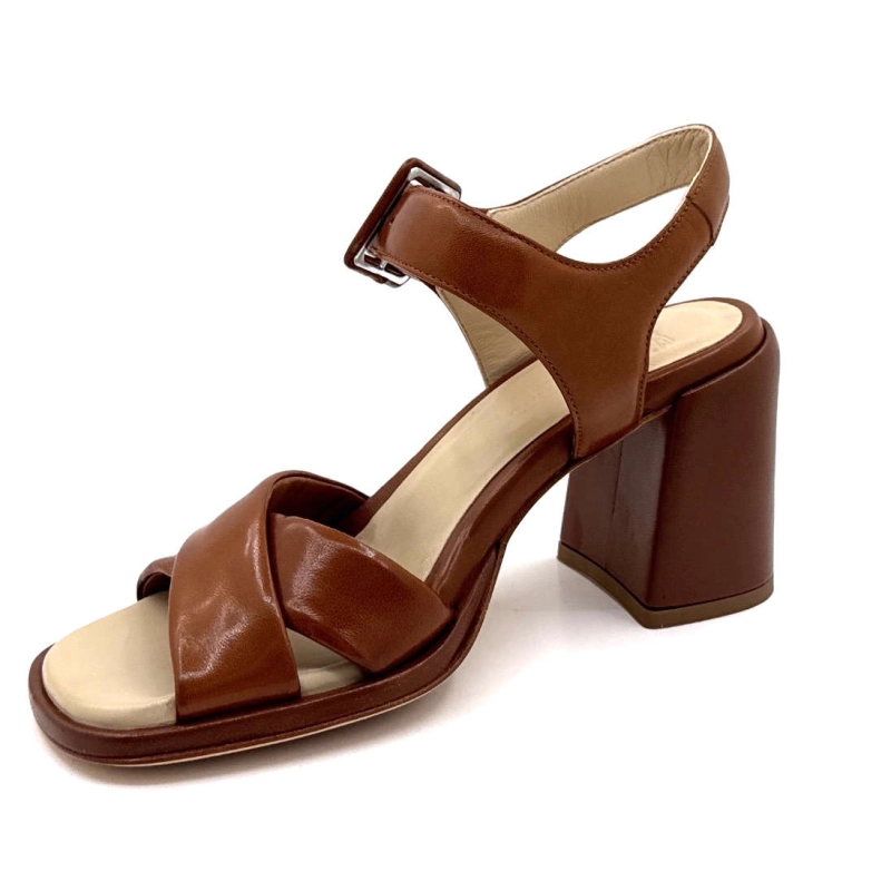 Lorenzo Masiero S224 Cuir Marron S224 - STRUTT GEA C BRUC - PELL Printemps Eté 2025