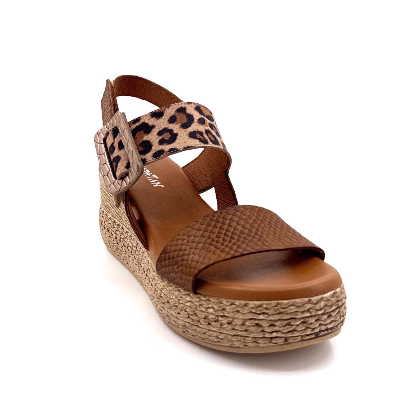 Xapatan 2153 Cuir Marron Léo 2153 - AVELANA B25 Printemps Eté 2025