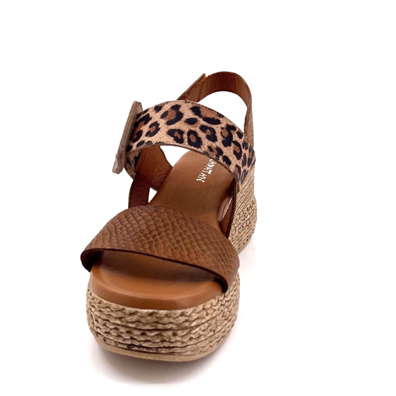 Xapatan 2153 Cuir Marron Léo 2153 - AVELANA B25 Printemps Eté 2025