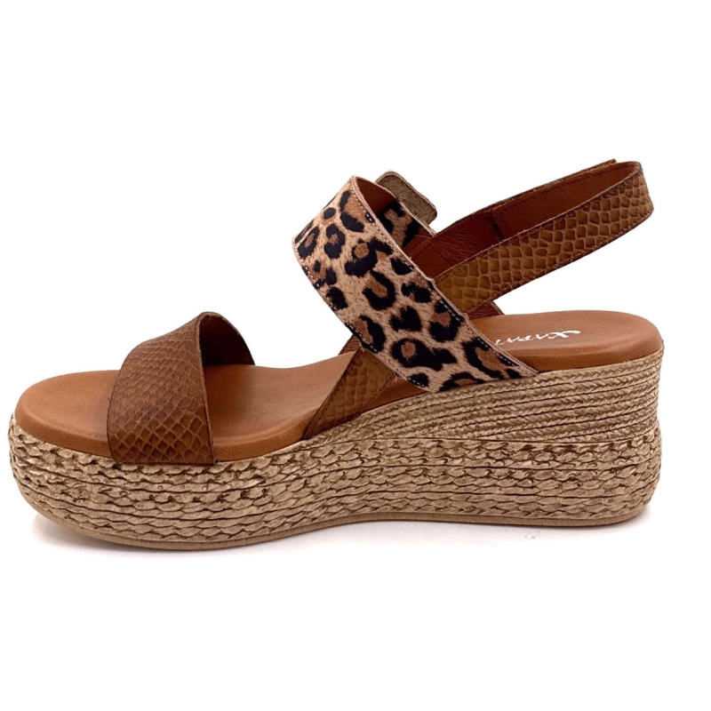 Xapatan 2153 Cuir Marron Léo 2153 - AVELANA B25 Printemps Eté 2025